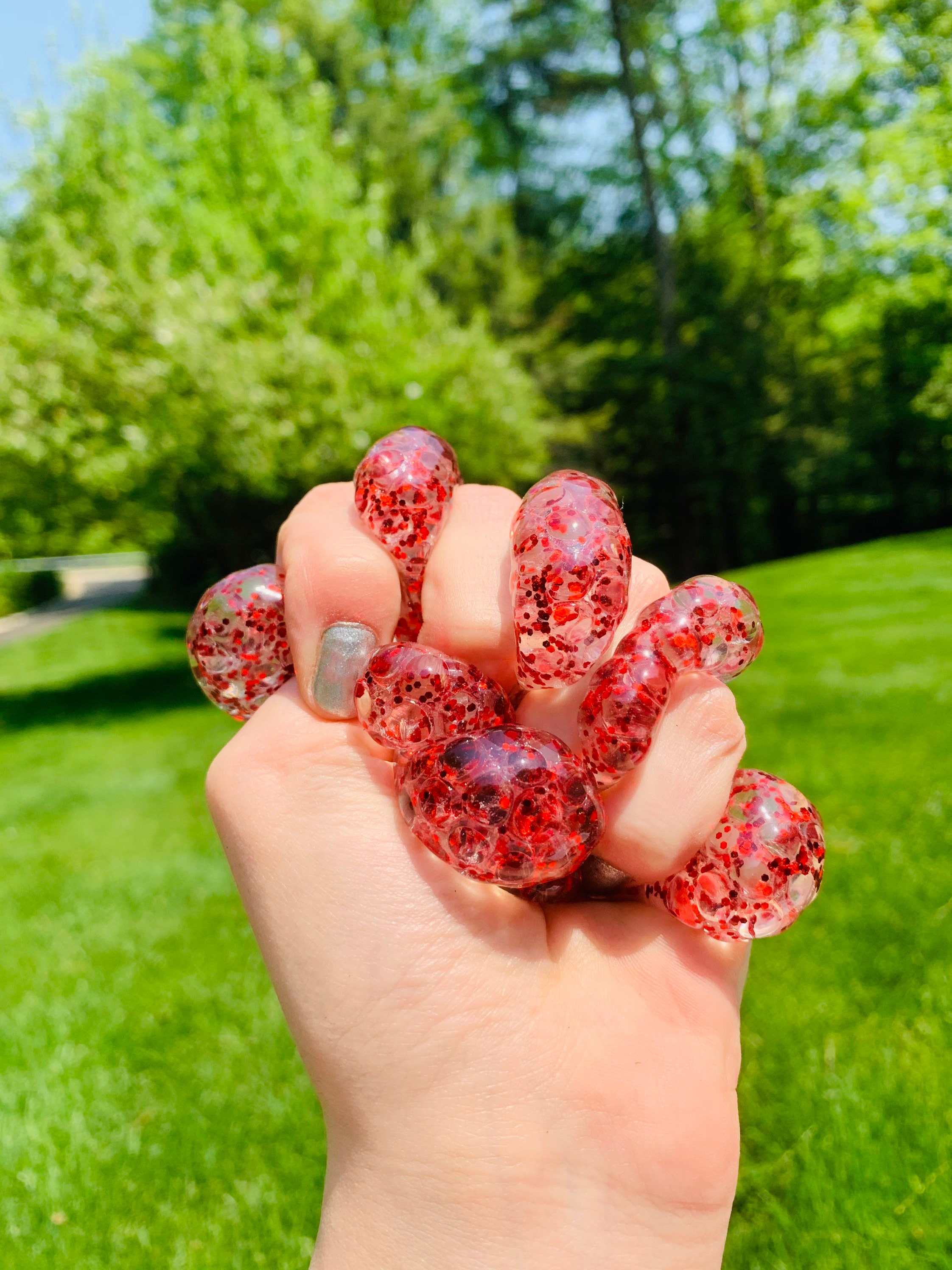 glitter orbeez stress ball