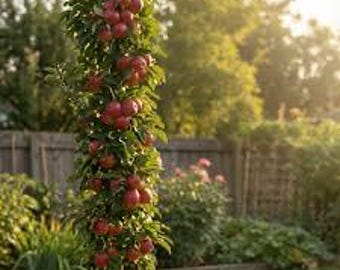 Two  red apple tree 1-2 ft live tree ready to plant now !