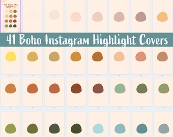 Instagram Highlight Covers Boho