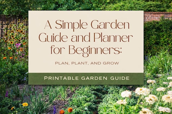 Beginner Garden Planner | Simple Gardening Guide (PDF Download)