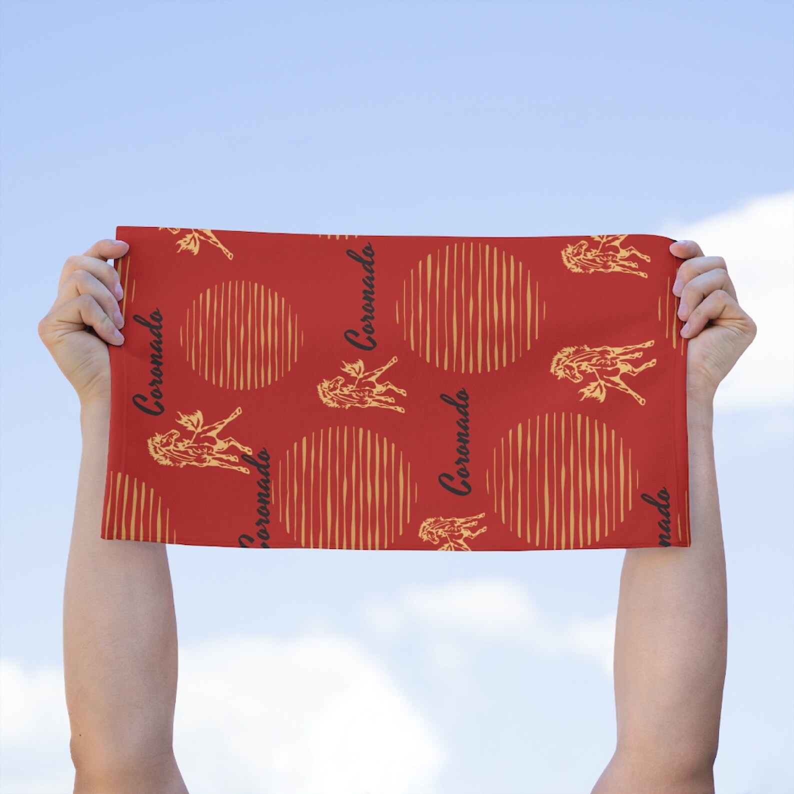 Sports Rally Towel /11x18 / School Spirit Rally Towel / Etsy