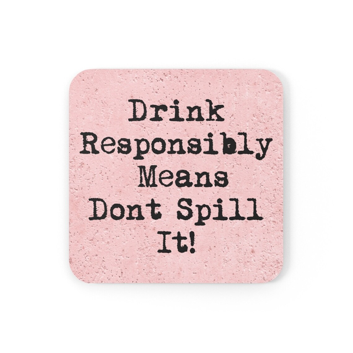 Drink Coaster Set / Pink Coasters / Funny Drinking Sayings Etsy
