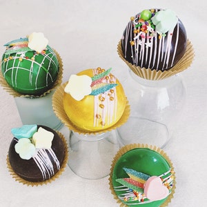 Bombas de cacao de amuleto de la suerte de San Patricio