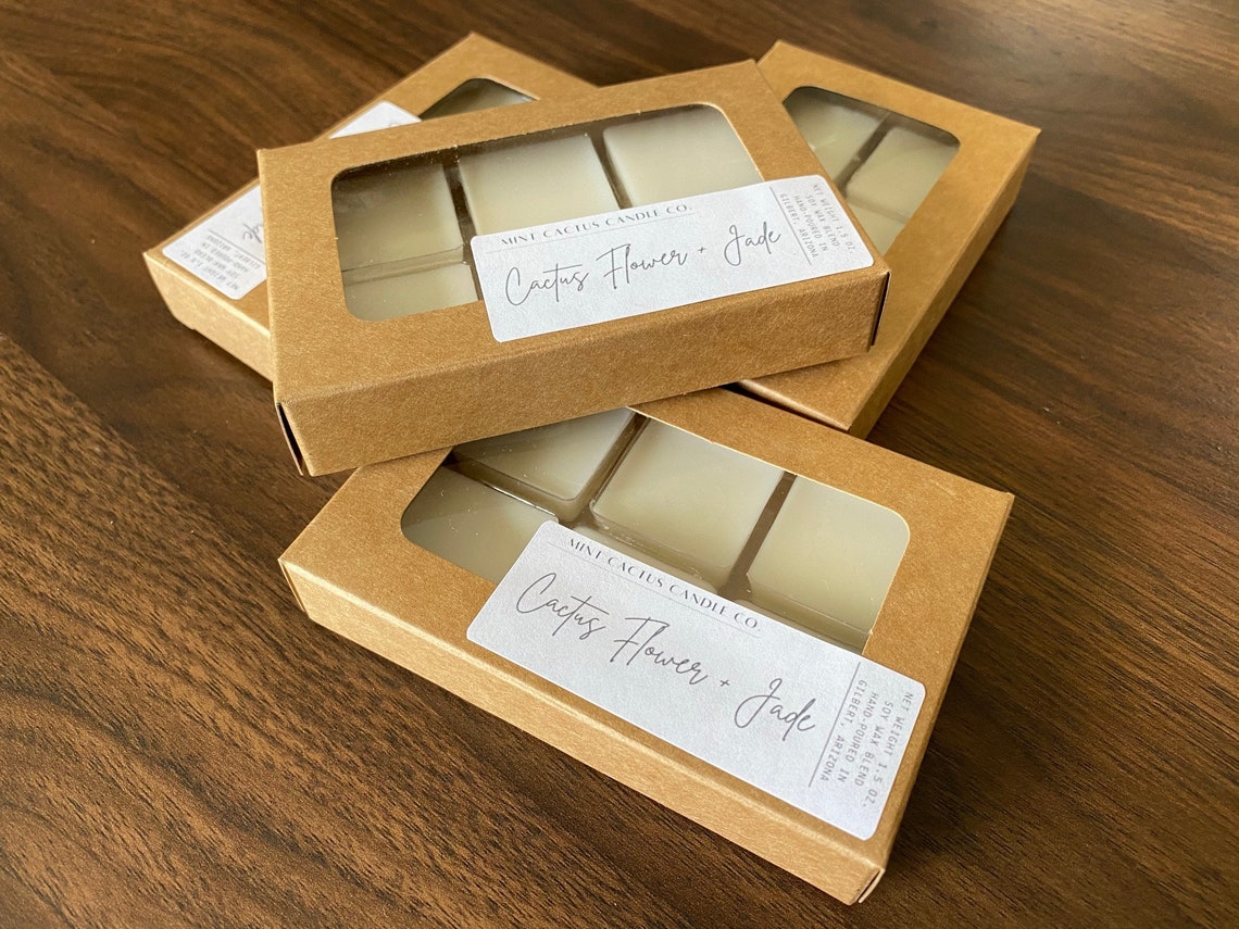 Soy Blend Wax Melts Strongly Scented Sustainable Packaging Etsy