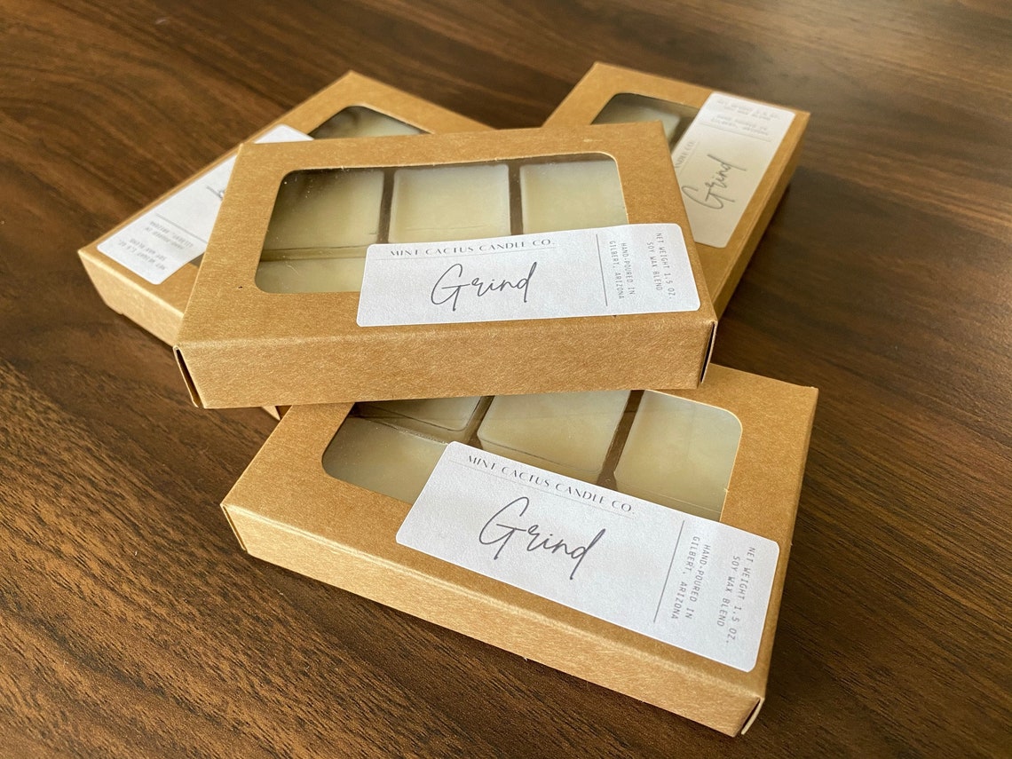 Soy Blend Wax Melts Strongly Scented Sustainable Packaging Etsy