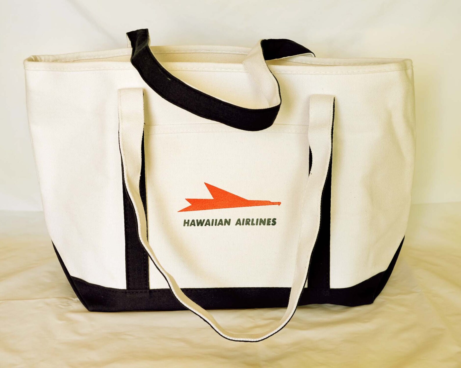 Large Hawaiian airlines tote bag with top zipper Etsy