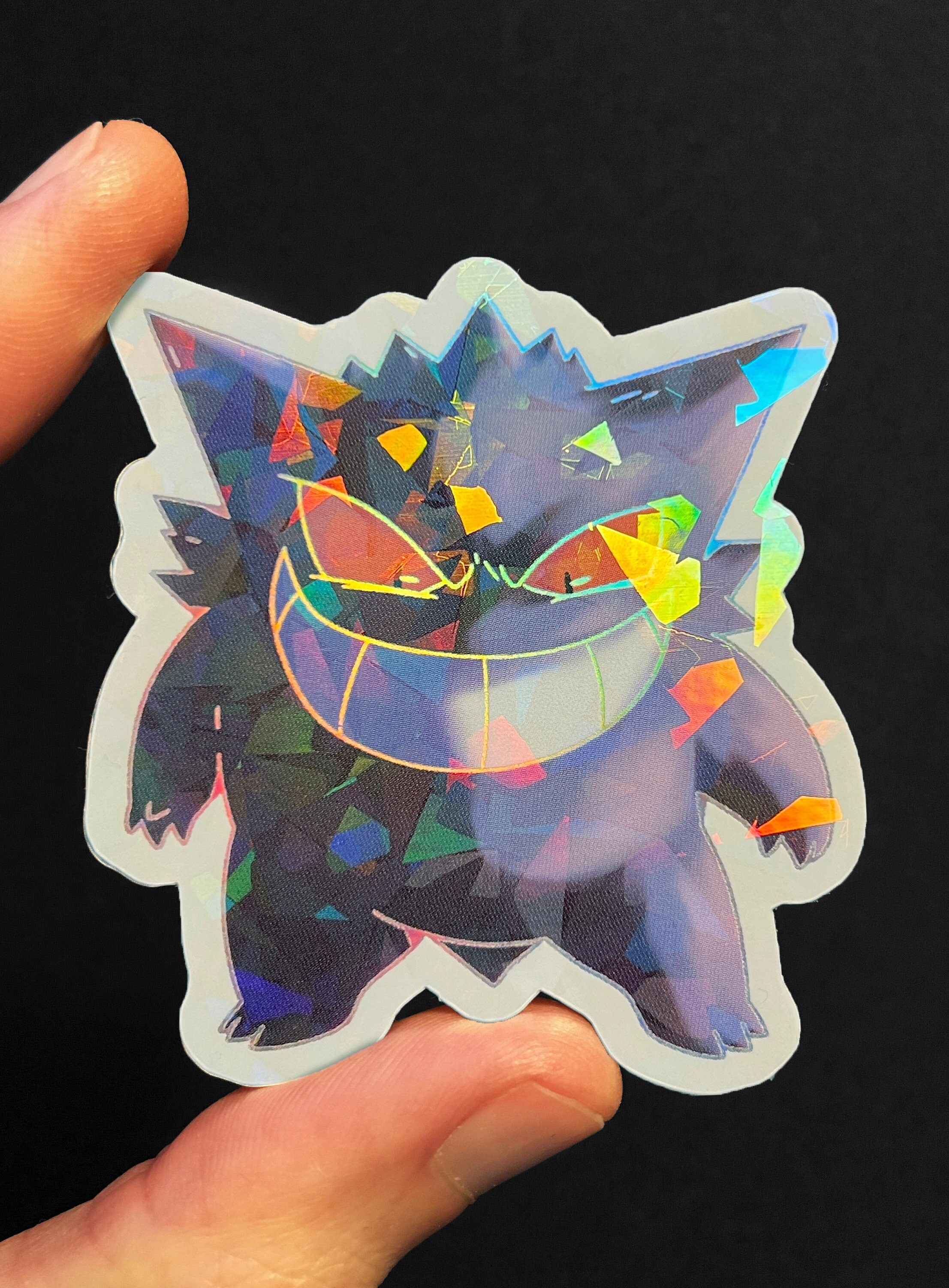 Pokemon Shiny Gengar Trick or Treat Registered Trade or Ultrafriend