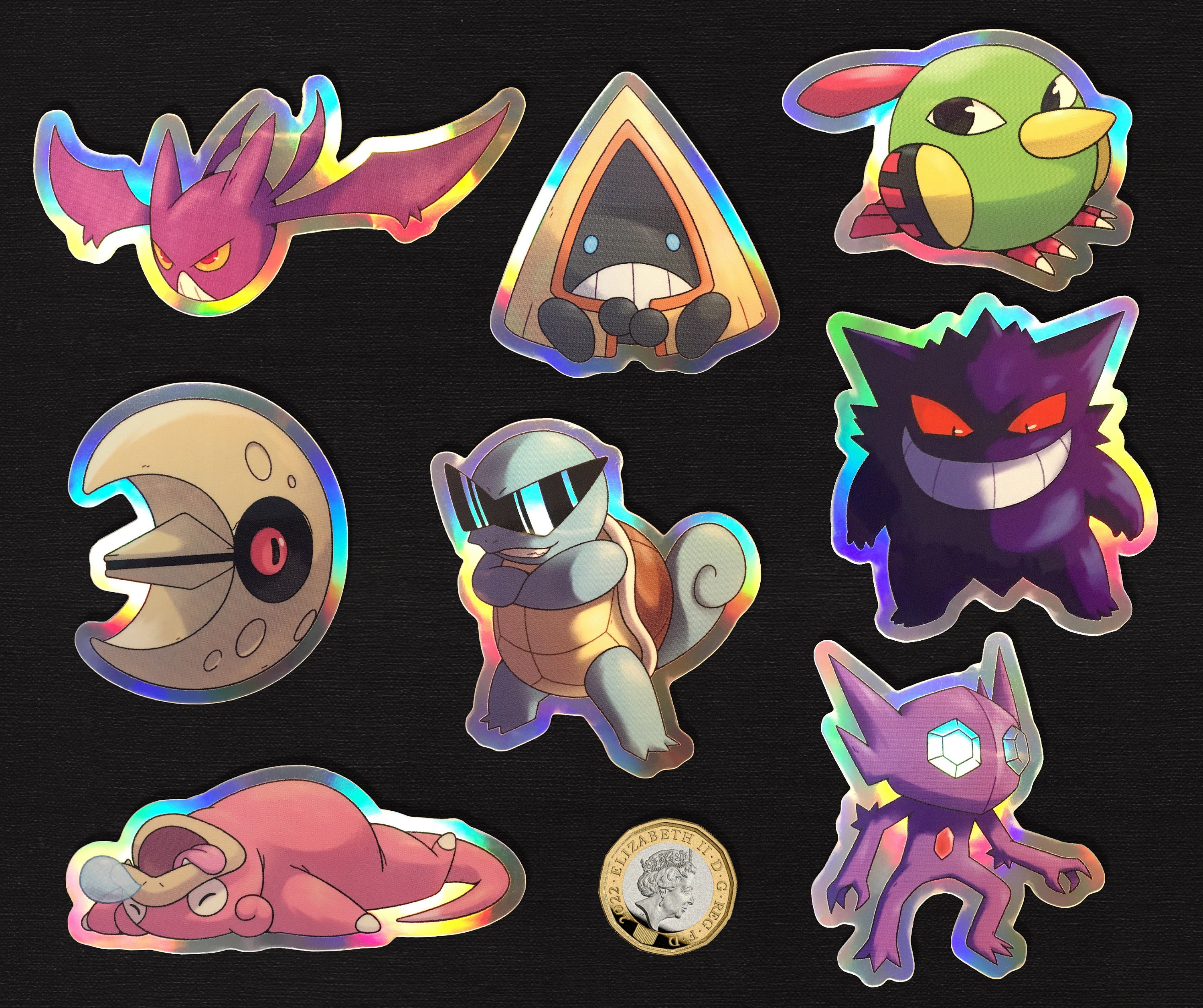 Heartless #094 Gengar Shiny Sticker – Mike Rodriguez Graphics