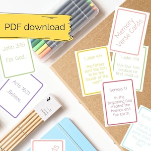 AWANA Sparks KJV Flashcards Bijbelgeheugenvers
