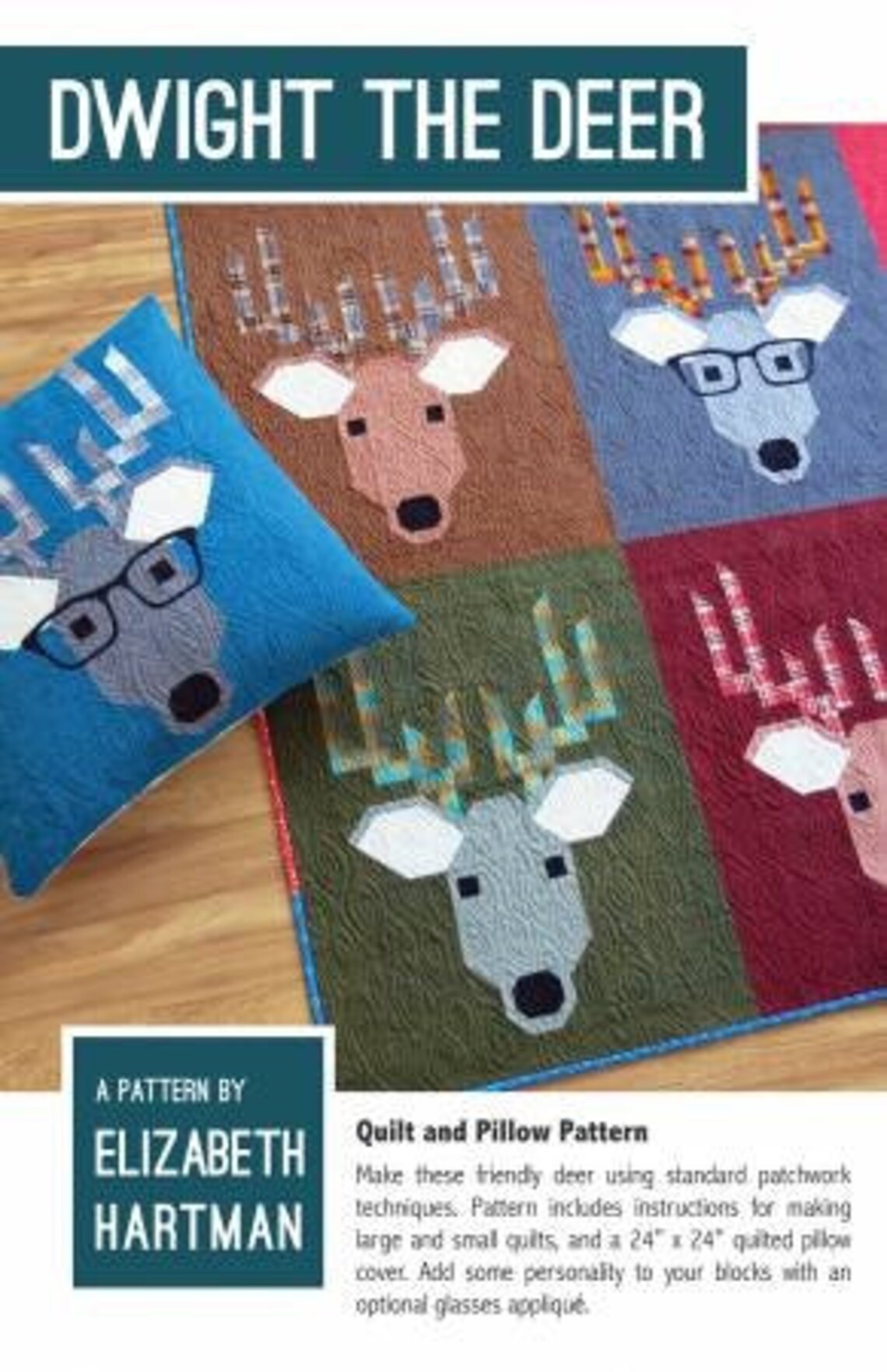 Dwight the Deer Quilt Kit Etsy