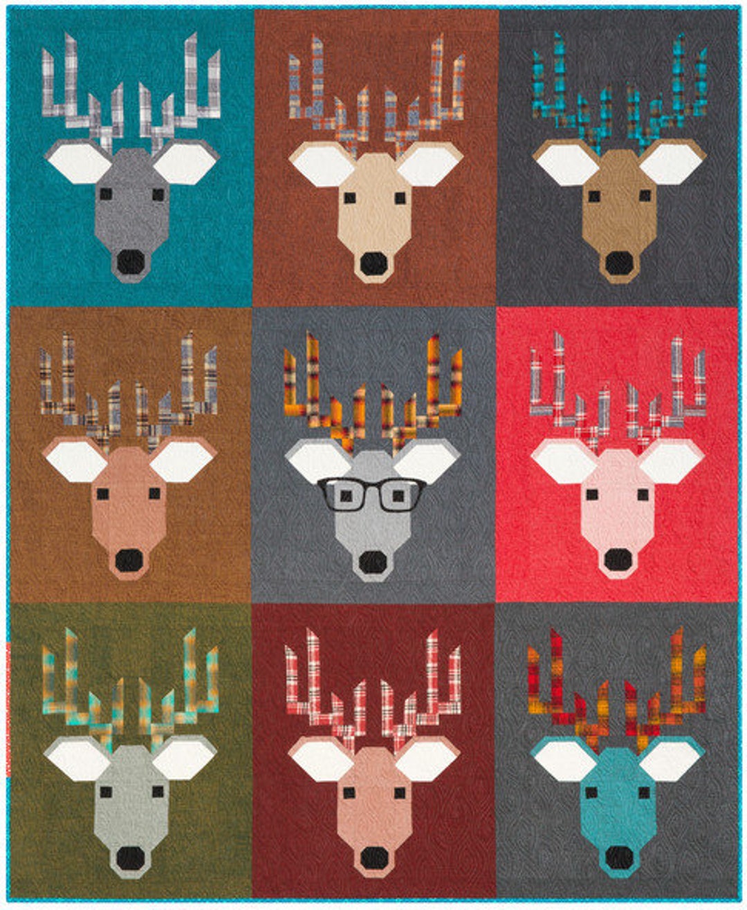Dwight the Deer Quilt Kit Etsy