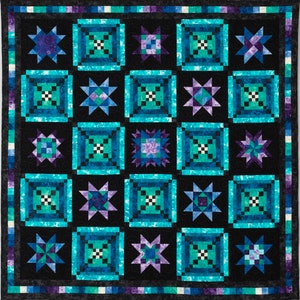 Boundless Moonlit Stars Quilt Kit