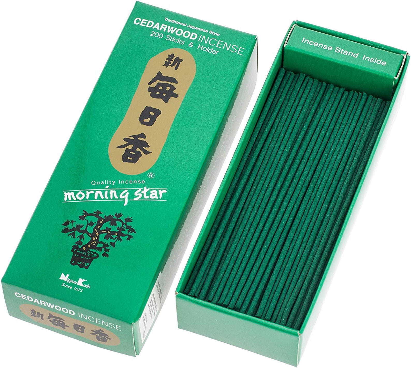 Morning Star Cedarwood Incense 200 Sticks by NIPPON KODO Etsy