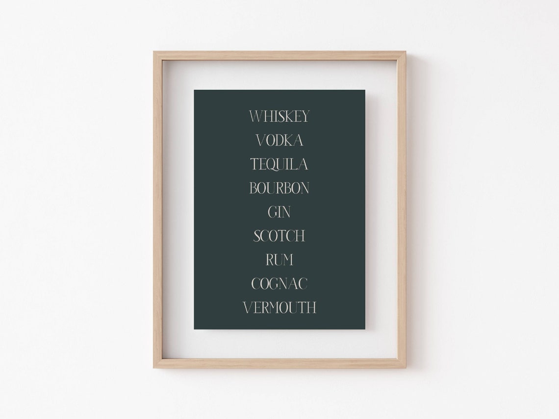 Printable Bar Wall Art Bar Art Gallery Wall Prints Bar - Etsy