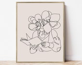 bookish art print | book lover printables | digital download | book wall art | book lover gift | neutral wall art print | digital art