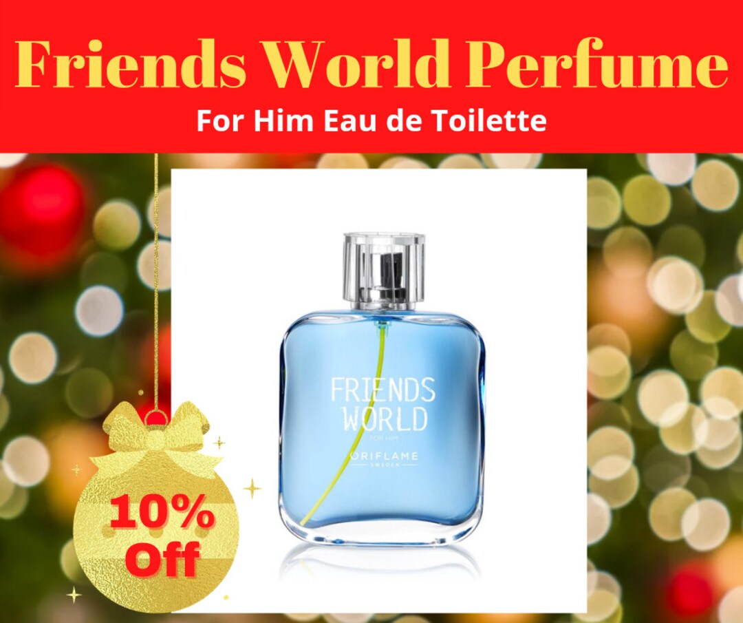 FRIENDS World for HIM EdT parfum perfume Oriflame energetic fresh