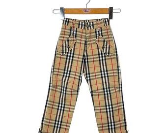 Burberry Kids Nova Check Pants size 4Y/104cm