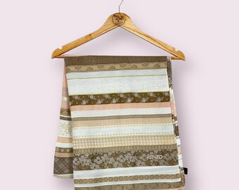 Bufanda estampada de seda Kenzo 68x176