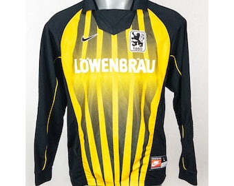 Maillot Gardien Vintage Uhlsport – Années 90 – Jaune – Taille M – Manches Longues – N°1