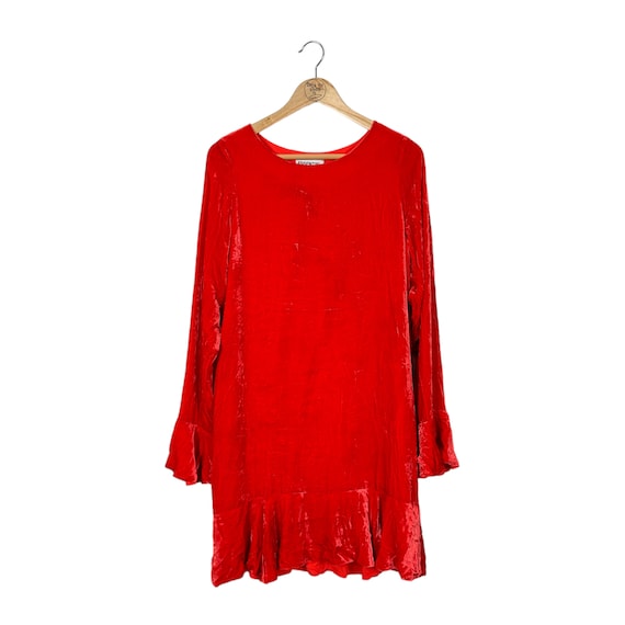 open lace back dress Abito Hibernate Rosso Essentiel Antwerp main image 1