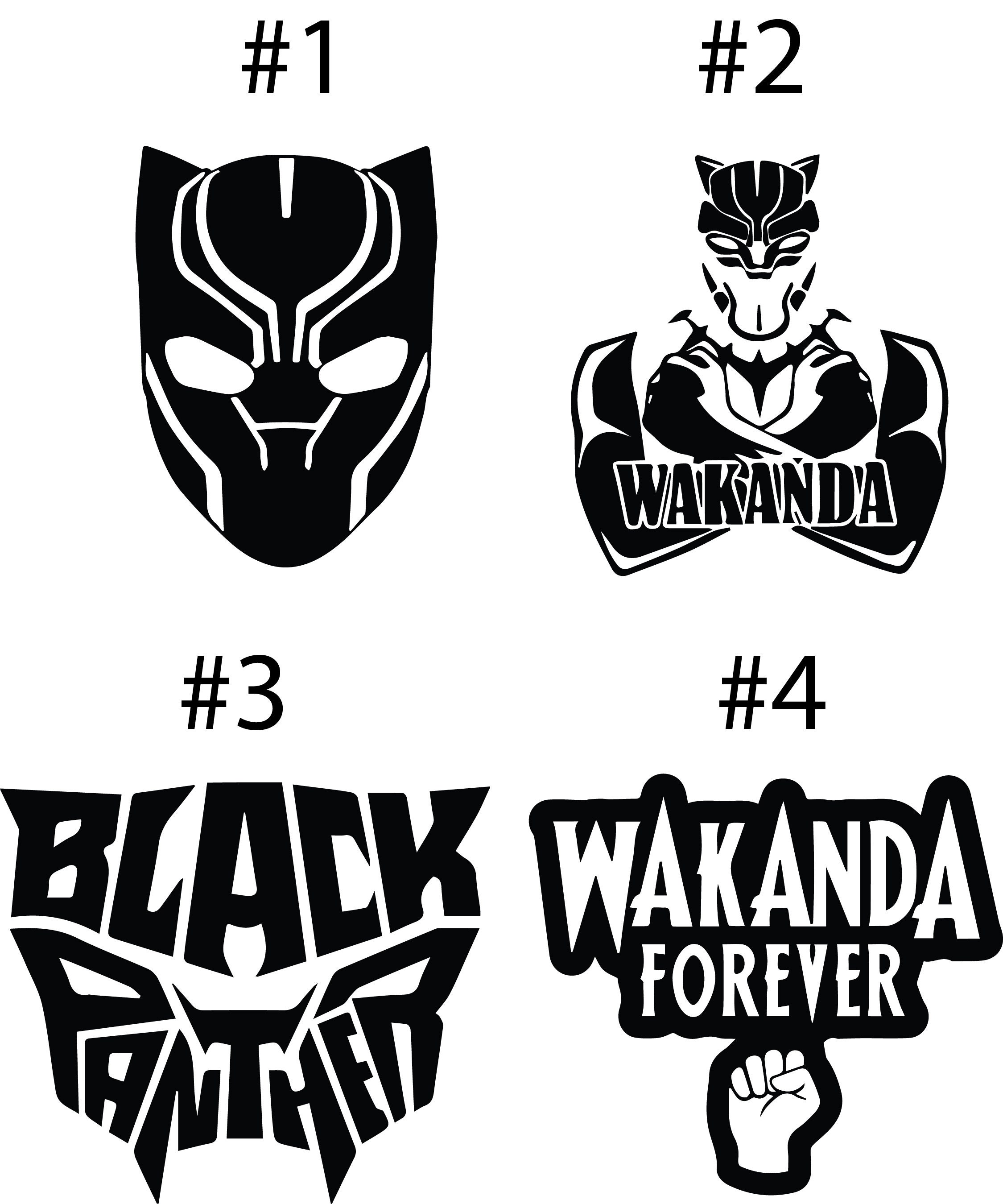 Marvel Black Panther Wakanda Quote Fun Vinyl Decal Wall My XXX Hot Girl