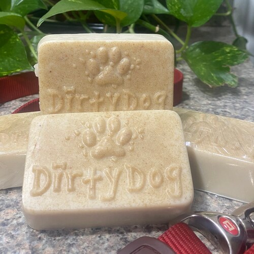 Dirty Dog All Natural Herbal Dog Shampoo Bar Moisturizing Etsy