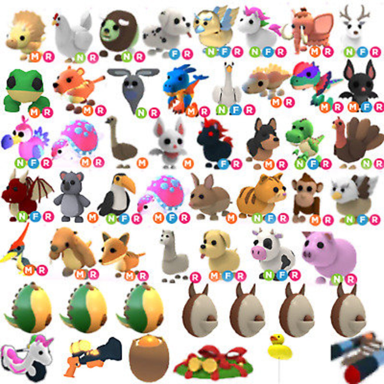 Roblox Adopt Me Pets Huge Legendary Stock Updated Daily Cheap | Etsy