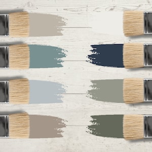 Sherwin Williams AMAZING GRAY Color Palette, Amazing Gray Whole House Paint, Modern Interior Home, Modern Farmhouse Palette, Greige Colors image 4