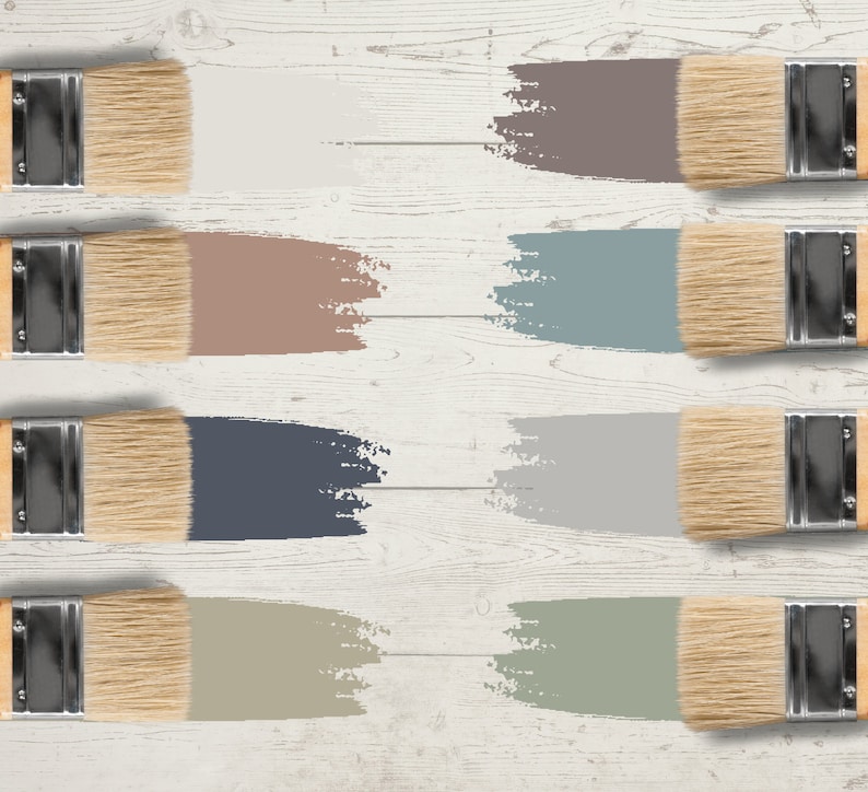 Sherwin Williams EIDER WHITE Paint Palette, Modern Neutrals, Eider White Paint Whole House Palette, SW Eider White Color Palette, Pure White image 4