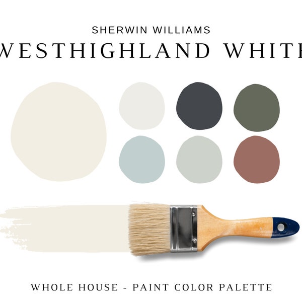 Whole House Paint Colors Etsy