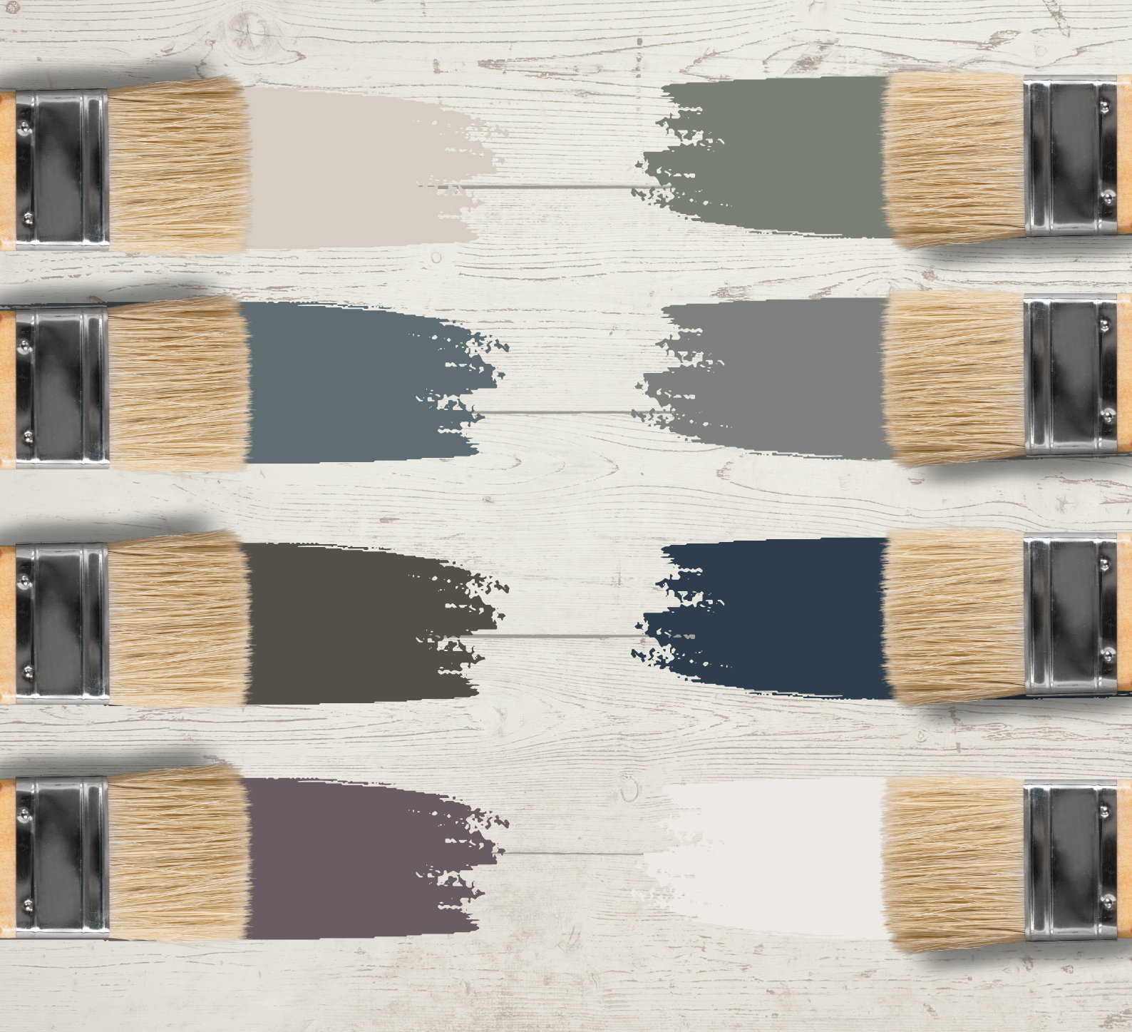 MODERN GRAY Sherwin Williams Color Palette, Neutral Colors for Home