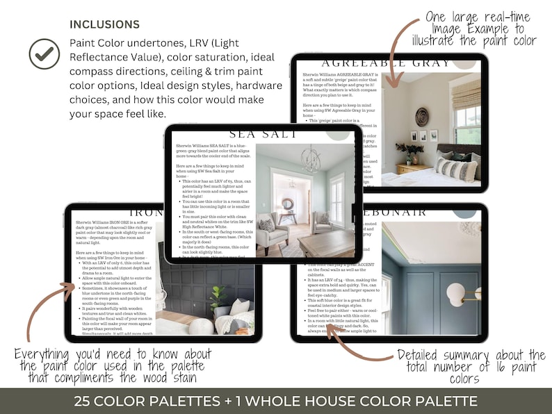Sherwin Williams Best Neutrals For WHITE Oak Hardwood, WHITE Oak Stain, WHITE Oak Wood Colors, White Oak Cabinets, Whole House Color Scheme image 9