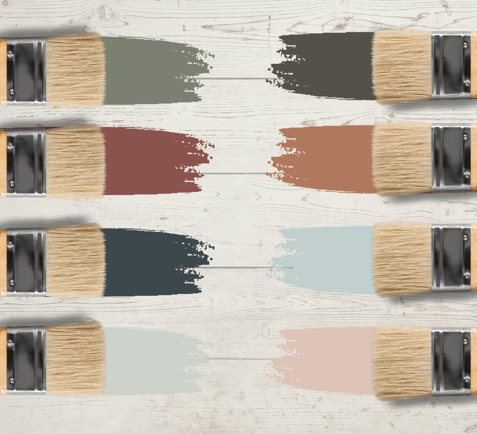 Sherwin Williams DRIED THYME Color Palette, Dried Thyme Complementary Colors for WHOLE House