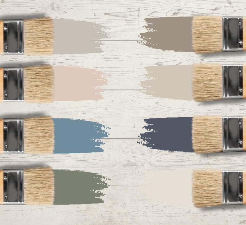 Sherwin Williams COLONNADE GRAY Color Palette, 2023 Top Color, Sherwin Williams GREIGE, Modern Home Color, Modern Farmhouse, Warm Gray Color image 4