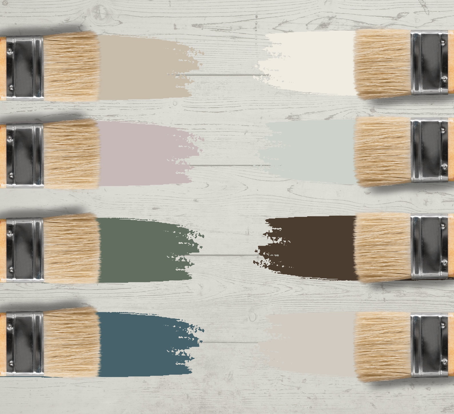 Sherwin Williams SHIITAKE Paint Palette, Warm Neutral Paints, Mushroom