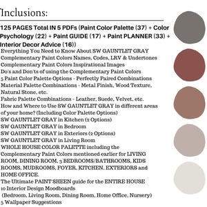 GAUNTLET GRAY Sherwin Williams Color Palette, SW Gauntlet Gray Exterior ...