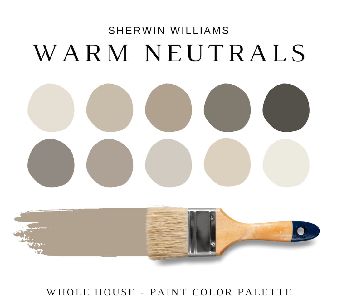 WARM NEUTRALS Sherwin Williams Paint Colors, Warm Beige Paint Colors ...