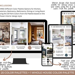 FARMHOUSE Sherwin Williams Colors, TRADITIONAL FARMHOUSE Interior Paint ...