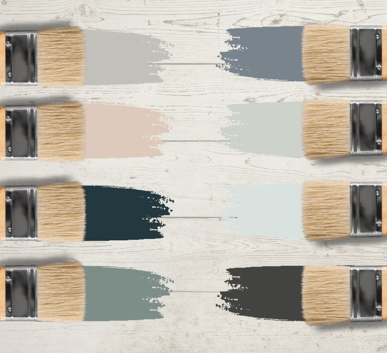 Sherwin Williams LIGHT FRENCH GRAY Paint Palette Best Sherwin Etsy Canada