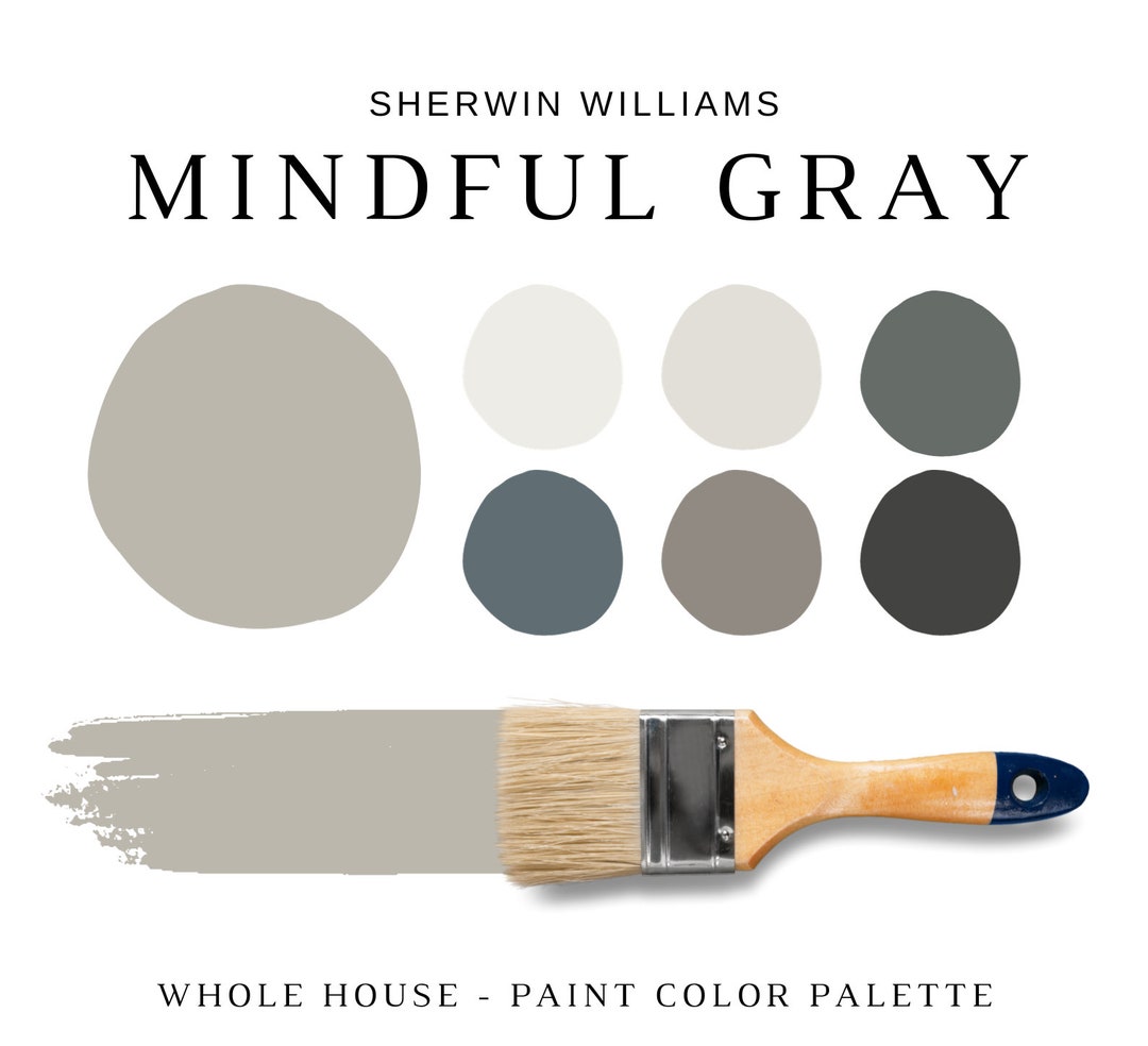 Sherwin Williams MINDFUL GRAY Coordinating Colors For The WHOLE House Il 1080xN.5441251116 5sa0