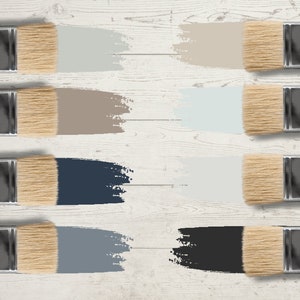 Sherwin Williams SILVER STRAND Paint Palette, Silver Strand House Paint Palette, Silver Strand Paint, Coastal Farmhouse, Beach House Colors image 4