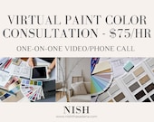 Paint Color CONSULTATION, CUSTOM Color Palettes, Video/Phone Paint Consultation, Sherwin Williams, Benjamin Moore, Whole House Color Scheme