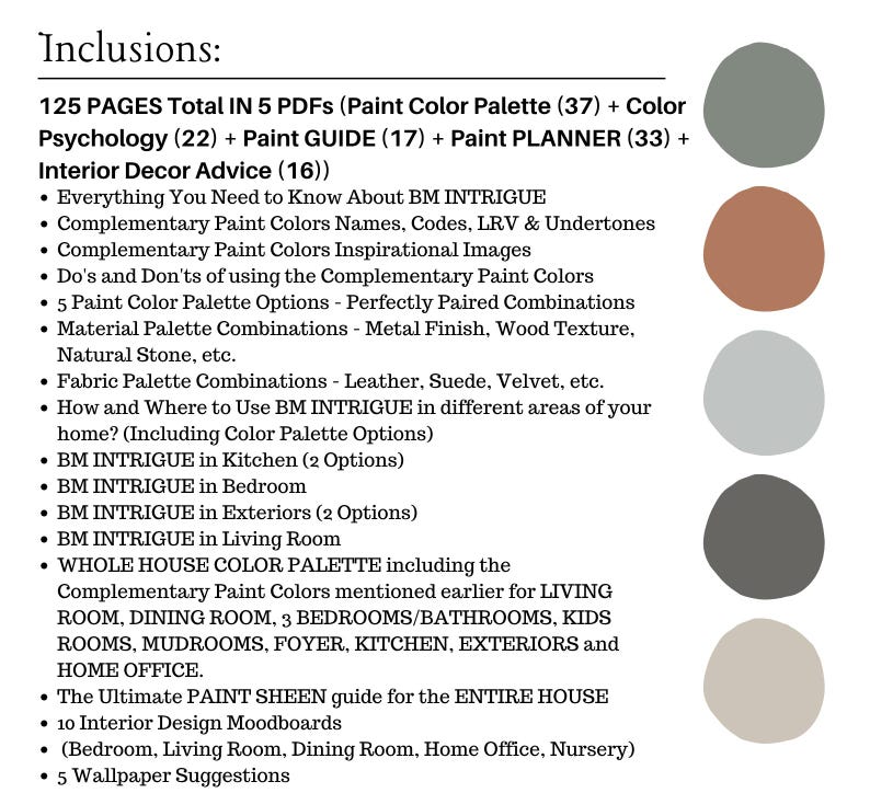 Benjamin Moore INTRIGUE Color Palettes, Benjamin Moore Dark Green Paint ...