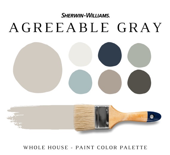 Sherwin Williams Agreeable Gray Paint Palette Coastal Paint | lupon.gov.ph
