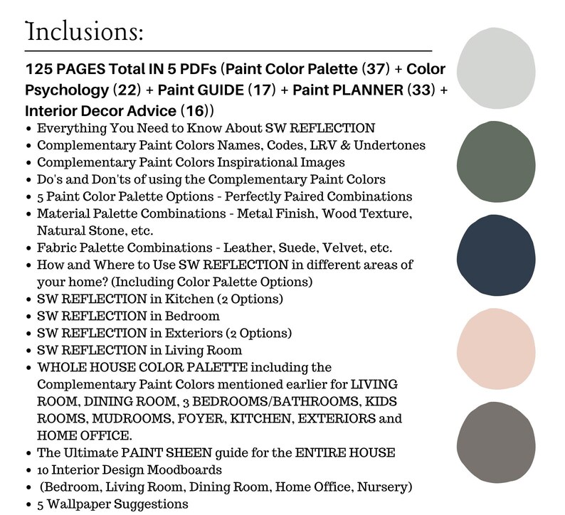 Sherwin Williams REFLECTION Interior Paint, Neutral Wall Paint, Home ...