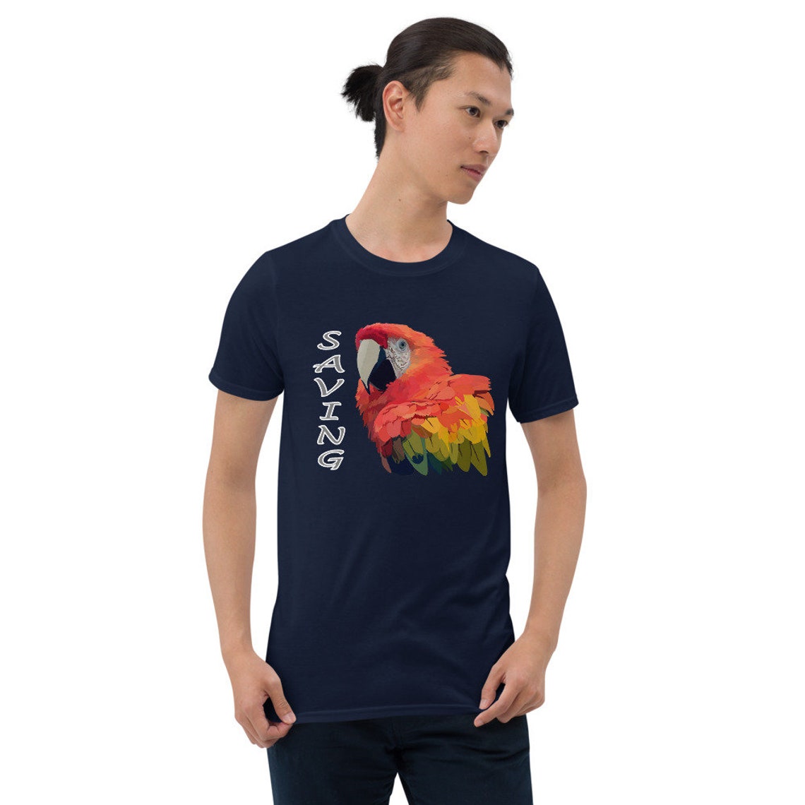 Saving Scarlet Macaw T-shirt Bird T-shirt Wildlife T-shirt | Etsy
