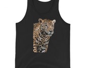 Jaguar Tank Top, Wildlife Tank Top, Jaguar Shirt, Wildlife Shirt, Wild Cat Shirt, Gift for Jaguar Lover, Unisex Tank Top, Cutom Tank Top