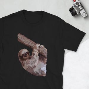 かわいいナマケモノTシャツ、ナマケモノを救え、トロピカルなミツユビナマケモノTシャツ、ナマケモノ好きへのギフト、ナマケモノTシャツ、ミツユビナマケモノTシャツ、ナマケモノアパレル