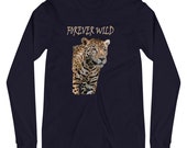 Jaguar Shirt, Jaguar Long Sleeve Shirt, Jaguar Lover Gift, Wildlife Shirt, Unisex Long Sleeve Shirt, Unisex Shirt