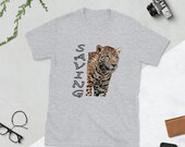 Saving Jaguar T-Shirt, Jaguar Tshirt, Wildlife Shirt, Wildlife TShirt, Jaguar Shirt, Jaguar Lover Gifts, Unisex Tshirt,  Wildlife T-Shirt